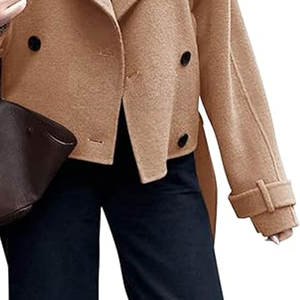 Low Moq <b>Women</b> Wool <b>Jackets</b> Breathable <b>Women</b> Wool <b>Jackets</b> Custom Design Made <b>Women</b> Wool <b>Jackets</b> - Product Image 6