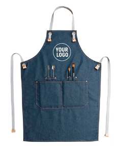 Delantal de lona a la moda para el hogar, cocina, jardinería, vestido de trabajo, cocina para mujer, restaurante, delantal de trabajo - Product Image 3