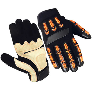 Meilleure vente Gants de mécanicien en cuir robuste haute performance antibactérien sécurisé durable gants de mécanicien en cuir haute résistance - Product Image 1