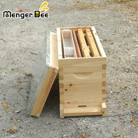 Nouvelle ruche Menger Bee B-7N2 en cèdre de Chine, type Langstroth 5 cadres, équipement d'élevage de reines pour l'apiculture et les fermes apicoles