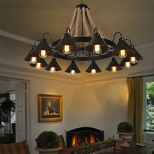 Lampes suspendues modernes en métal doré et oiseau blanc, suspendues avec élégance, créant un affichage d'art minimaliste pour la salle à manger - Product Image 2