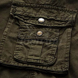 Loose Fit <b>Elastic</b> <b>Waist</b> Wholesale <b>Men</b> Cargo <b>Shorts</b> Customized Size <b>Men</b> Cargo <b>Shorts</b> <b>For</b> Casual Use - Product Image 5