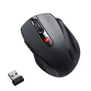 Ratón Inalámbrico Logitech 2.4Ghz 2400 DPI Ergonómico Óptico USB para PC y Mac Portátil con 6 Botones y Retroiluminación LED - Product Image 1