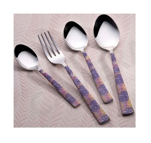 Juego de Cubiertos Clásicos de Acero Inoxidable 304 Hechos a Mano y Ecológicos con Cuchara, de la Más Alta Calidad y Gran Diseño, de la India - Product Image 5