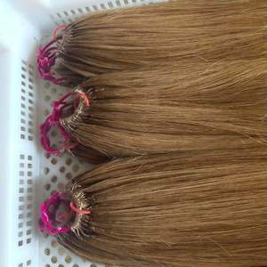 Extensión de Peluca de cabello humano 100% de alta calidad al mejor precio al por mayor extensión de cabello de plumas cabello vietnamita crudo - Product Image 4