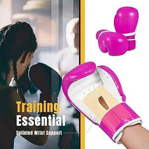 Guantes de Boxeo de Piel Sintética, Guantes de Entrenamiento de Boxeo, Equipo Deportivo, Guantes de Boxeo para Golpear - Product Image 5