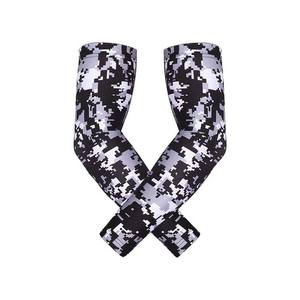 Protection UV étanche sport cyclisme pêche basket-ball blanc Sublimation logo personnalisé imprimé Compression manchons de bras - Product Image 5