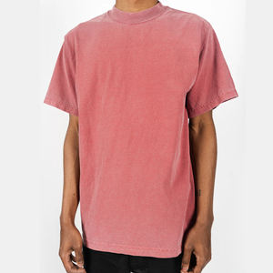 Chemise en coton personnalisée pour hommes 280gsm prête à l'impression vêtements de mode personnalisés en gros - Product Image 1