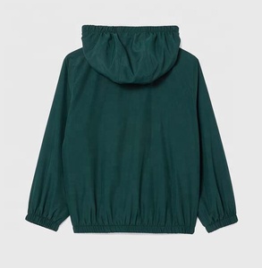 Veste décontractée pour homme, légère, coupe-vent, en nylon, veste de survêtement pour homme, fermeture éclair personnalisée, bloc de couleur, tissu tissé, veste bomber imprimée - Product Image 3