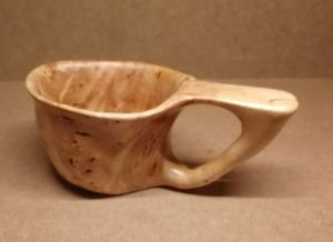 100 % Natural Wooden <b>Mug</b> for Beer and Barware and Tabletop With Handle Beer <b>Mug</b> <b>Handmade</b> Drinking Coffee <b>Mug</b> - Product Image 2