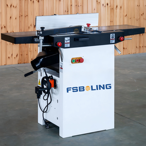 <span class=keywords><strong>Raboteuse</strong></span>-Dégauchisseuse et Dégauchisseuse à Double Face Multifonctionnelle pour le Travail du Bois avec Moteur Intégré - Product Image 2