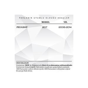 Cubierta de botón de cristal para Peugeot 207-izquierda - Product Image 3