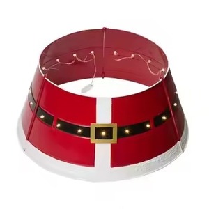 Soporte y collar de árbol de Navidad de Metal de alta venta nueva de calidad superior elegante decoración moderna para el hogar - Product Image 1