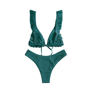 Bikini con etiqueta personalizada al por mayor, diseño profesional a la moda, demanda personalizada, moda novedosa, estampado maestro hecho - Product Image 3