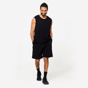 OEM <b>Men</b> Athletic Black Tank Top Quick Dry Breathable Sleeveless <b>Gym</b> Fitness Workout Running <b>Vest</b> - Product Image 3