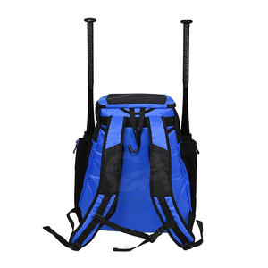 Sac de baseball avec poignée télescopique Poches pour accessoires Sac de roue de baseball portable Heavy Duty - Product Image 3