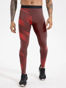 Mallas deportivas estampadas transpirables de secado rápido para hombre, perfectas para gimnasio, correr y actividades al aire libre - Product Image 4