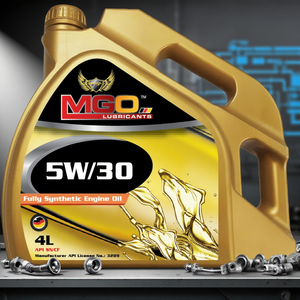 MGO Megzol <b>5W</b>-<b>30</b> <b>Synthetic</b> Engine <b>Oil</b> SN Rated High-Performance Long-Lasting 14KG/4L Plastic Cleaners for Engine Lubricants - Product Image 1