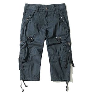 Venta al por mayor de pantalones cargo tácticos de sarga de algodón para hombres con diseño de bolsillo resistente ideal para ropa de trabajo al aire libre y pedidos al por menor - Product Image 2