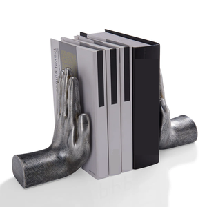 การออกแบบที่ดีที่สุดที่มีคุณภาพสูงตกแต่งอลูมิเนียมนิกเกิลชุบจบตัวอักษรที่ทันสมัยซุ้มหนังสือ - Product Image 2