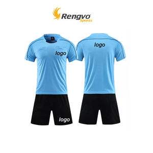 เครื่องแบบผู้ตัดสินฟุตบอลเสื้อเจอร์ซีย์แห้งเร็วแบบสั่งทำสำหรับสโมสรกีฬาฝึกซ้อมกีฬา - Product Image 4