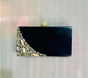 Bolso de mano tipo personalizado de resina artesanal india para mujer - Product Image 1