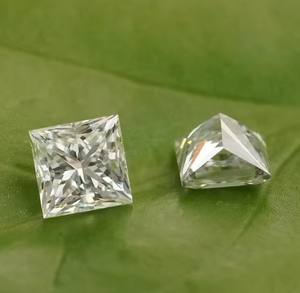 Diamant en vrac de taille princesse créé en laboratoire Aniva, de 0,5 à 5 carats, couleur E, VVS, certifié IGI, bijoux de haute qualité - Product Image 6