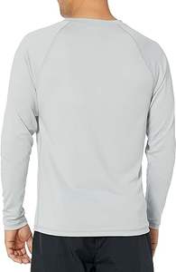 Camiseta Deportiva de Manga Larga Raglan para Hombre, Secado Rápido, Transpirable, para Gimnasio, Running, Fitness, Entrenamiento, Protección Solar - Product Image 2