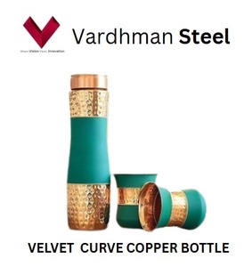 Gran Oferta, Botella de Cobre Velvet Curve de 330 g y 1 L, Agregue un Toque de Elegancia a Su Día con la Botella de Cobre Velvet Curve - Product Image 5