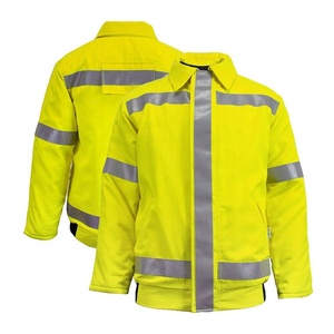 Chaqueta de Seguridad Impermeable de Alta Visibilidad TriPro Sports ANSI Clase 2 con Forro Polar Reflectante, Talla 5XL, para Construcción, Carreteras y Uso Invernal - Product Image 3