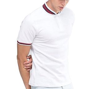 Vente en gros d'usine d'été de polos décontractés bon marché pour hommes polos en coton à manches courtes pour hommes - Product Image 1