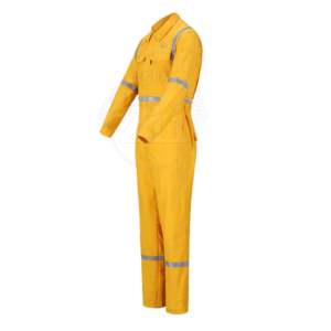 Overol de Seguridad de Alta Visibilidad Azul Rey para Hombre, Uniforme de Trabajo Impermeable, Overol FRC Personalizado, Mono Ignífugo de Algodón - Product Image 5