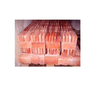Brique de sel de l'Himalaya rose en gros, technique de sculpture, artisanat naturel, décoration intérieure, emballage couleur personnalisé