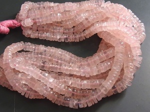 สินค้ามาใหม่ ลูกปัดโรสควอตซ์ธรรมชาติ 100% รูปทรงล้อเรียบ รูปทรงเหรียญ รูปทรงวงล้อ ขนาด 6 มม. รูขนาด 0.50 มม. สำหรับทำเครื่องประดับ สีชมพู 16 - Product Image 3