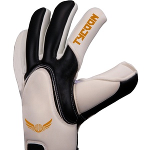 Customized Professional Competition Soccer Goalkeeper <b>Gloves</b> German <b>Latex</b> With Finger Holder - Product Image 5