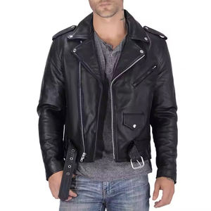 Vestes en cuir de vachette véritable entièrement personnalisées pour hommes/Nouvel arrivage de vestes en cuir pour hommes au design personnalisé à la mode - Product Image 6