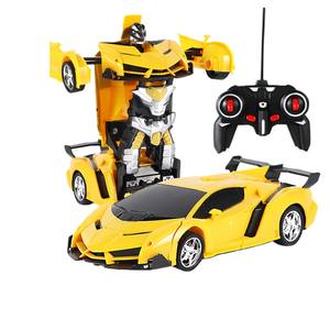제조 공장 도매 <span class=keywords><strong>1</strong></span>:18 스케일 <span class=keywords><strong>6</strong></span>채널 제어 스마트 로봇 변신 RC 자동차 원격 제어 변형 장난감 - Product Image 6