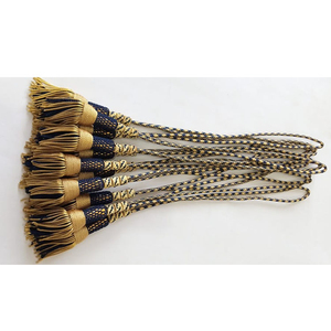 High Quality Eco-Friendly Bullion Fringe Sword Knot Tassel <b>for</b> Garment Bags <b>Shoes</b> Graduation <b>Decoration</b> Supplies - Product Image 3