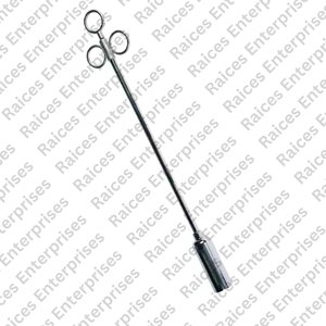 Pistolet de mise en capsules vétérinaire avec tête métallique à ressort ou sans ressort pour la livraison de bolus chez le bétail (acier inoxydable) - Product Image 6