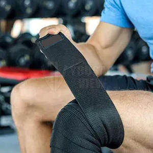 Venta caliente de fábrica Rodilleras personalizadas Sentadillas elásticas Rodilleras resistentes Rodilleras al por mayor Rodilleras de elevación eléctricas - Product Image 2