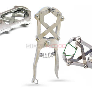 Alicates Elastradores Extra Grandes de Acero Inoxidable Alemán Reutilizables de Alta Resistencia de 26 cm, Premium para Castración Humanitaria de Ganado y Perros - Product Image 1