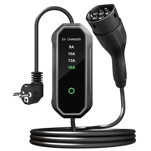 Chargeur portable pour véhicule électrique AC de type 2 certifié TUV, 7 kW, 32 A, modèle 2, avec écran, courant réglable, <span class=keywords><strong>recharge</strong></span> <span class=keywords><strong>à</strong></span> <span class=keywords><strong>domicile</strong></span> - Product Image 6
