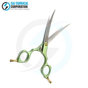 กรรไกรตัดแต่งขนสัตว์เลี้ยงแบบโค้งมนดีไซน์ให้เด็กปลอดภัยสำหรับฝึกดูแลสัตว์เลี้ยงและสัตว์เลี้ยงใหม่ - Product Image 2