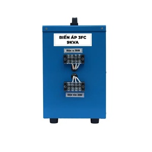 Transformateur de puissance triphasé 9kVA 50Hz avec bobine à trois enroulements 380V/200V abaisseur de câbles efficace - Product Image 2