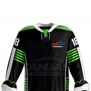 Nouvelle tenue de hockey sur glace sur mesure pour hommes, écologique, coupe-vent, 100% polyester, design unique, fabriquée au Pakistan - Product Image 6