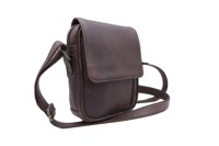 Tas Selempang Kulit Sapi Asli 100% Vintage untuk Perjalanan Sehari-hari, Fashion Pria Kasual, Tali Dapat Disesuaikan, Unisex