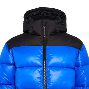 Abrigo acolchado cálido de invierno para hombre, chaqueta holgada de estilo informal de plumón de pato de alta calidad con capucha gruesa, chaqueta acolchada con cierre de cremallera - Product Image 5