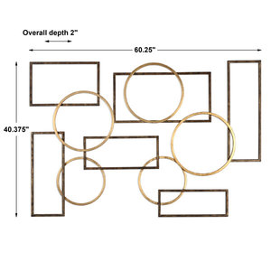 Diseño personalizado decorativo de lujo decoración textura 3D arte de madera lienzo pinturas de pared - Product Image 2