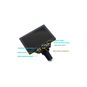 Microscopio electrónico <span class=keywords><strong>Digital</strong></span> <span class=keywords><strong>G1200</strong></span> de 12MP con pantalla LCD de 7 pulgadas, Zoom de 1200x para reparación de placa base PCB, incluye batería de enchufe de EE. UU. - Product Image 4