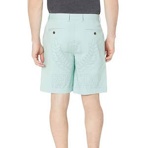 Nuevo diseño, venta al por mayor, pantalones cortos chinos para hombre, pantalones cortos chinos personalizados de talla grande para hombre para uso informal, en stock - Product Image 3